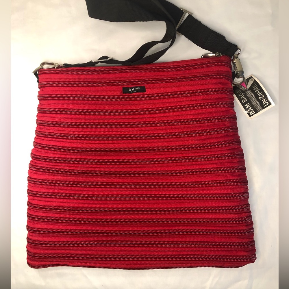 Bam Bags - the bag that totally unzips! Messenger Bag/Backpack